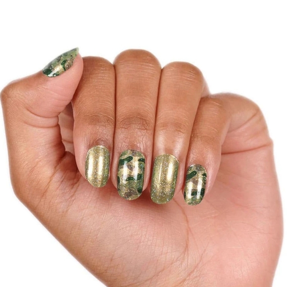 5/25 Color Street Camo Glam-ouflage Dry Polish + Bonus - Picture 1 of 3